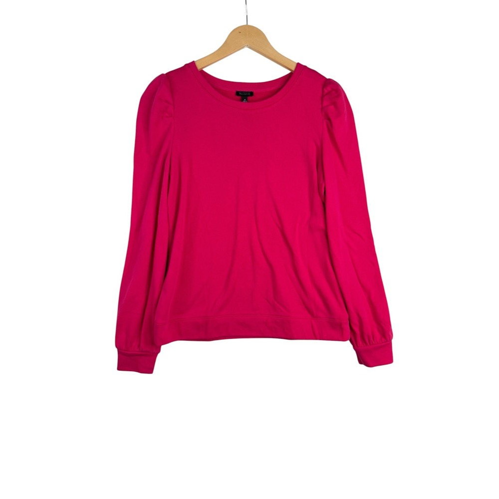 Talbots Pleated Shoulder Pullover Sweater size‎ Medium Red
